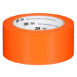 3M 764 General Purpose Vinyl Tape, Orange, 2 in x 36 yd, 5 mil (7000028965) (24 Pack)