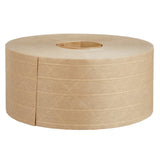 3M 6144 Water Activated Paper Tape, Economy Reinforced, Natural, 70 mm x 450 ft (7000029099) (10 Pack) - 5