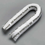 3M T-4 Oil Sorbent Mini-Boom, White, 3 in x 4 ft (7000029593) (12 Pack) - 2
