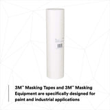 3M 7000029607 White Masking Paper, 06539, 18 in x 750 ft - 6