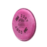 3M 2097 2097/07184 Particulate Filter, P100, Nuisance Level Organic Vapor Relief, Magenta (7000029657) (100 Pack) - 4
