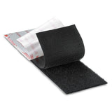 3M SJ3526NFSR Hook Fastener Roll, Black, 2 in x 50 yd (7000029691) (2 Pack) - 3
