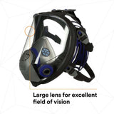 3M FF-401 Ultimate FX Full Facepiece Reusable Respirator , Small (7000029940) - 5