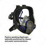 3M FF-401 Ultimate FX Full Facepiece Reusable Respirator , Small (7000029940) - 7