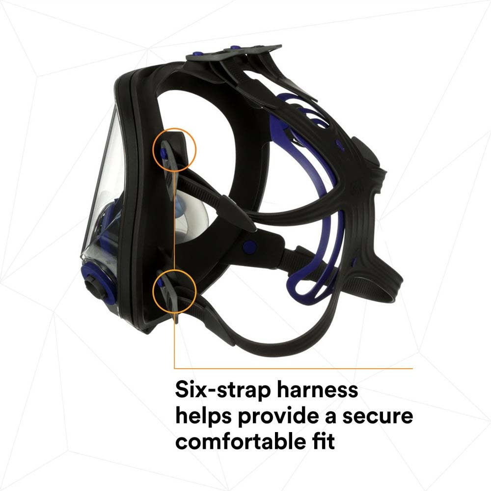 3M FF-401 Ultimate FX Full Facepiece Reusable Respirator , Small (7000029940) - 10