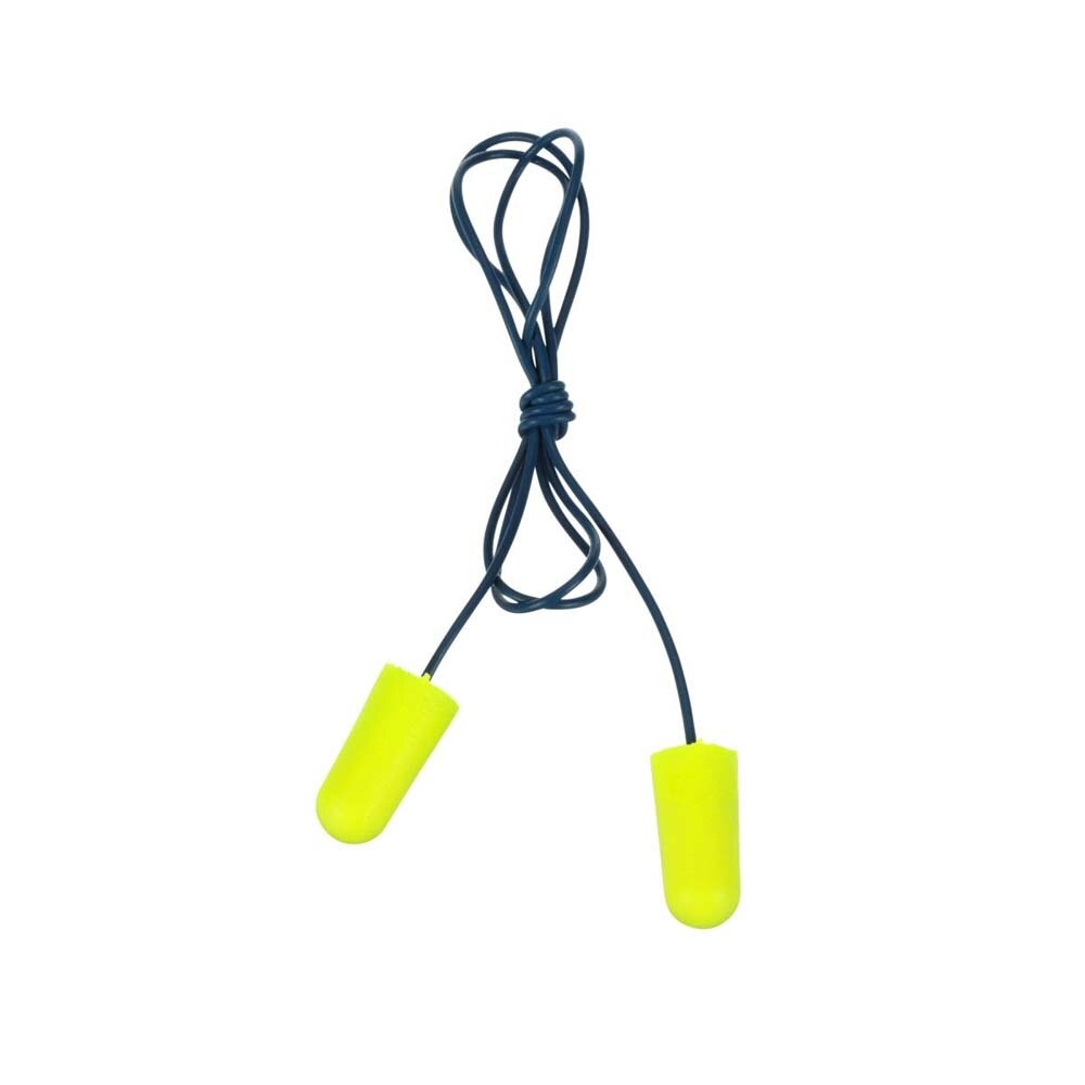 3M 311-4106 E-A-Rsoft Earplugs , Metal Detectable, Corded, Poly Bag, Regular Size (7000029952) (200 Pack)