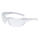 3M 7000030053 Virtua AP Anti-Fog Clear Lens Safety Glasses with Clear Frame and Side Shields