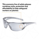 3M 11847-00000-20 Virtua AP Protective Safety Glasses, Indoor Outdoor Mirror Lens, Light Gray Frame (7000030055) (20 Pack) - 8