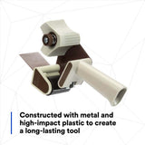 3M 7000031099 H183 3 Inch Box Sealing Tape Hand Dispenser for Packaging and Shipping - 6