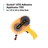 3M ATG700 Scotch ATG 700 Adapter Kit for 1/4 in Wide Rolls (7000031200) (6 Pack) - 5
