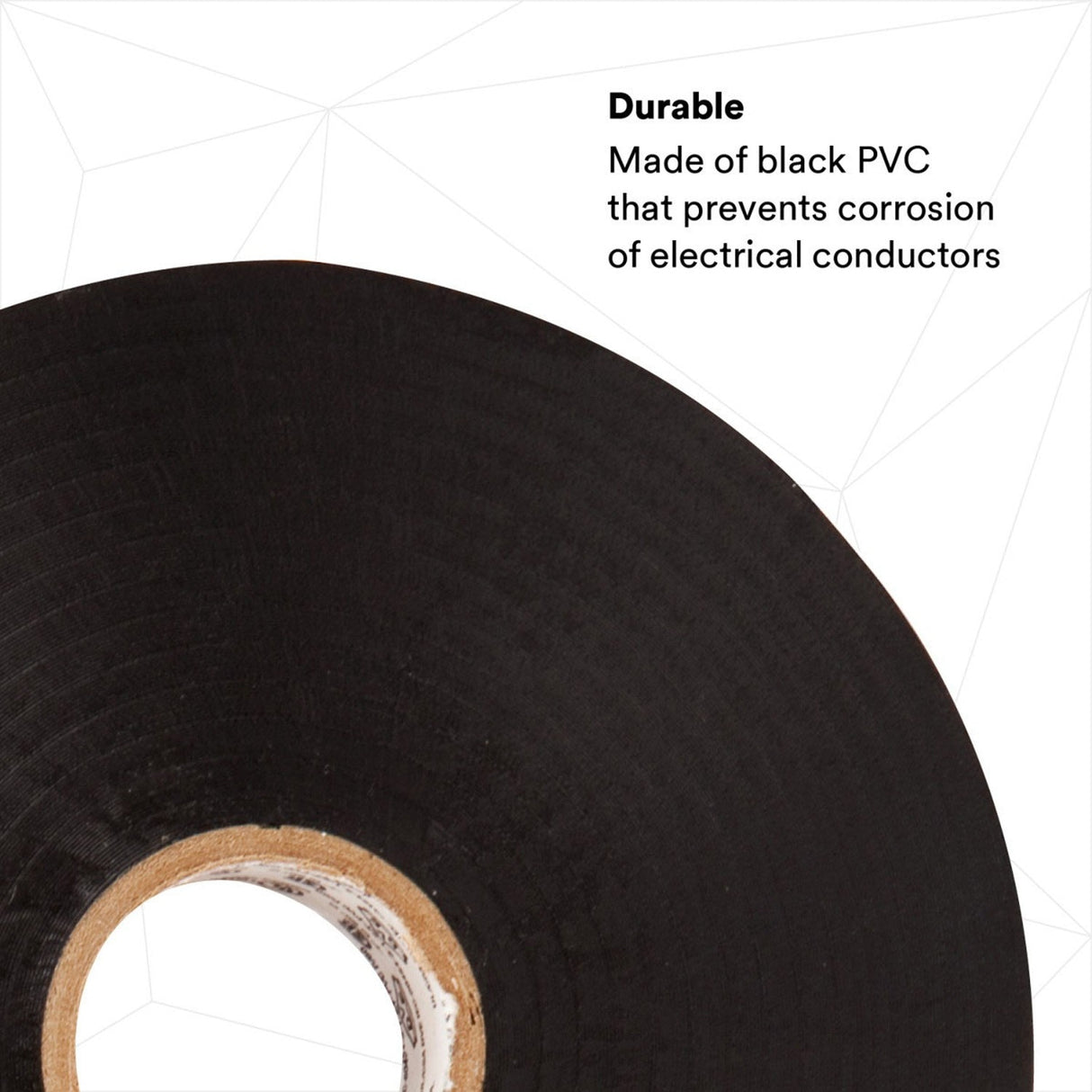 3M Scotch Vinyl Electrical Tape 22 Heavy Duty 10 mil Black 1.5 in x 36 yd (22-1.5X36YD) (7000031345) (12 Pack) - 3