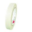 3M 69 1/2"X36YD MINI Scotch Glass Cloth Electrical Tape, Silicone Adhesive, White, 1/2 in x 36 yd (7000031352) (18 Pack)