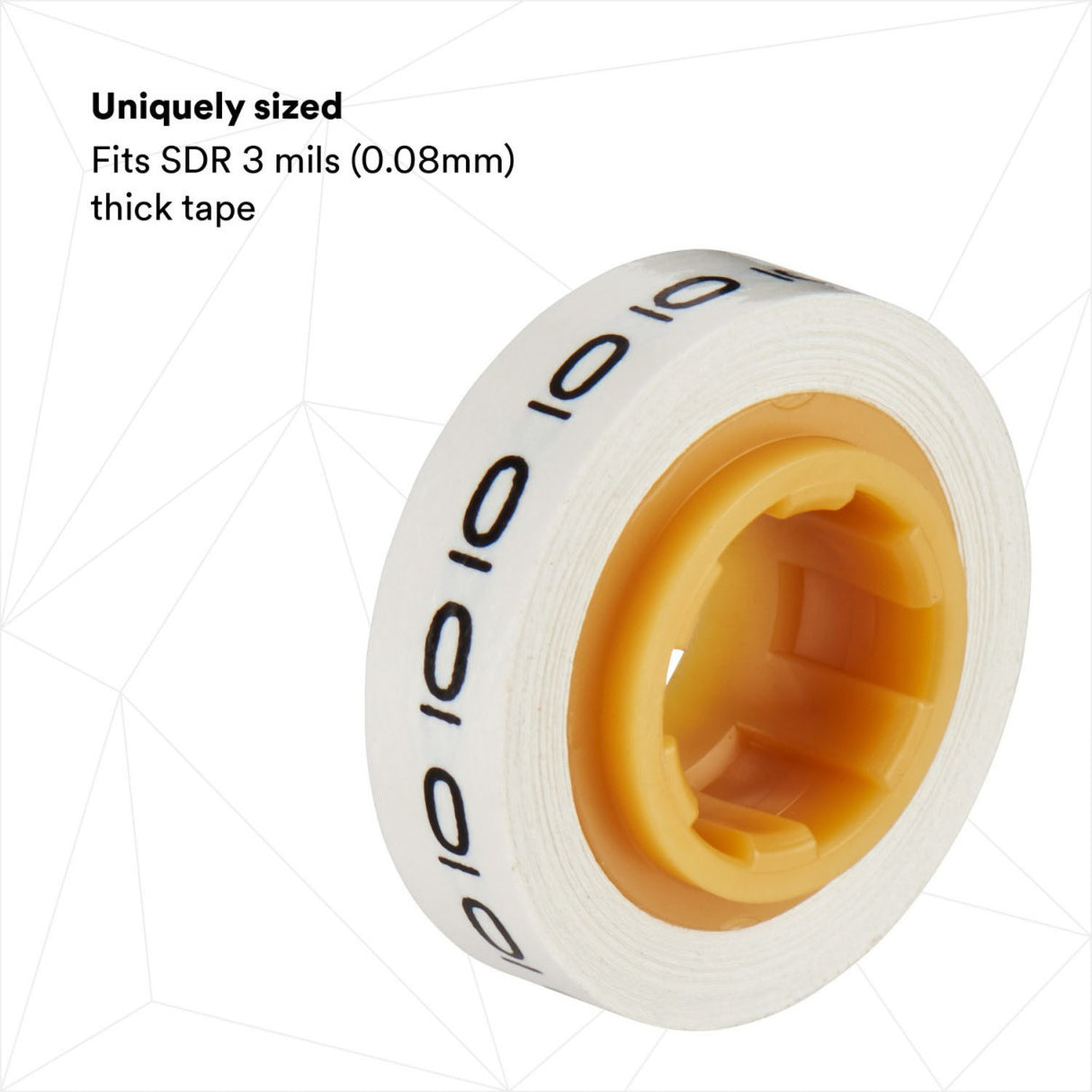 3M STD Wire Marker Tape Dispenser, Compact Dispenser Only, Red (7000031483) (25 Pack) - 10