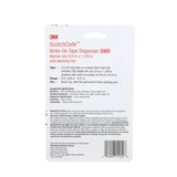 3M ScotchCode Wire Marker Write-On Dispenser with Tape and Pen, 0.75 in x 1.375 in (SWD) (7000031501) (10 Pack) - 7