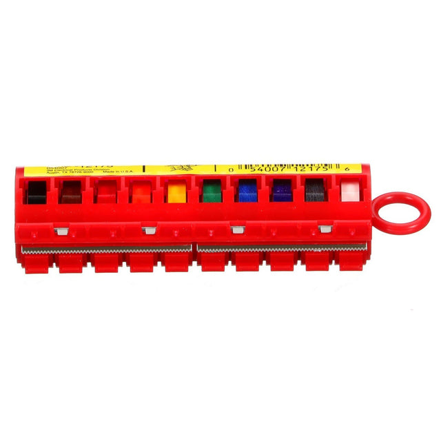 3M  ScotchCode Wire Marker Tape Dispenser with Tape, 10 Colors (STD-C) (7000031515) (25Pack)