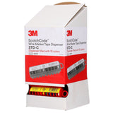 3M  ScotchCode Wire Marker Tape Dispenser with Tape, 10 Colors (STD-C) (7000031515) (25Pack) - 8