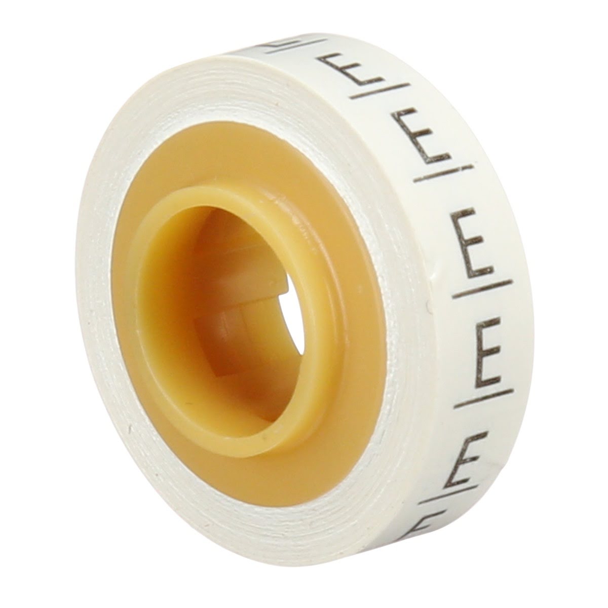 3M SDR-E Wire Marker Tape Refill Roll, Pre-printed Letter E, White (7000031520) (10 Pack) - 4