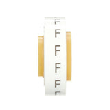 3M SDR-F Wire Marker Tape Refill Roll, Pre-printed Letter F, White (7000031521) (10 Pack) - 3