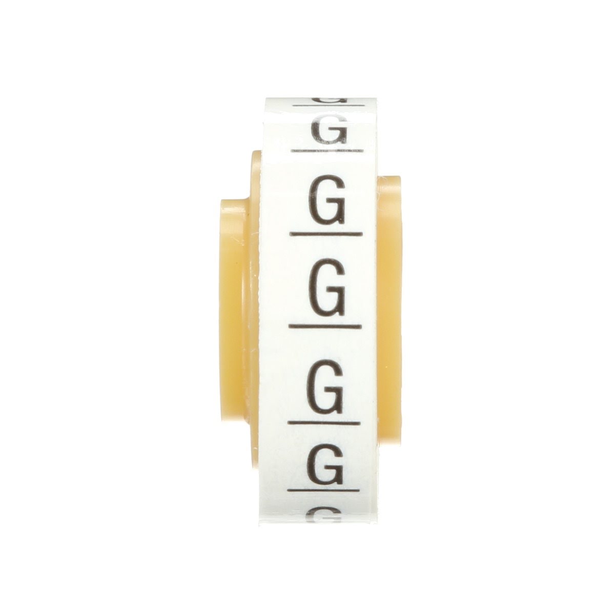 3M SDR-G Wire Marker Tape Refill Roll, Pre-Printed Letter G, White (7000031522) (10 Pack) - 4