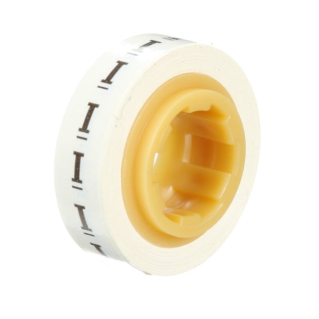 3M SDR-I Wire Marker Tape Refill Roll, Legend I, White, Acrylic Adhesive (7000031524) (10 Pack)