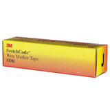 3M SDR-J ScotchCode Wire Marker Tape Refill (7000031525) (10 Pack) - 5