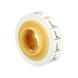 3M SDR-L Wire Marker Tape Refill Roll, Pre-printed Letter L, White (7000031527) (50 Pack) - 3