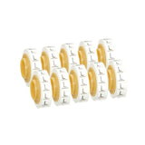3M SDR-L Wire Marker Tape Refill Roll, Pre-printed Letter L, White (7000031527) (50 Pack) - 5