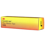 3M SDR-L Wire Marker Tape Refill Roll, Pre-printed Letter L, White (7000031527) (50 Pack) - 6