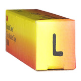 3M SDR-L Wire Marker Tape Refill Roll, Pre-printed Letter L, White (7000031527) (50 Pack) - 7