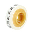 3M SDR-M Wire Marker Tape Refill Roll, Letter M, White (7000031528) (50 Pack)