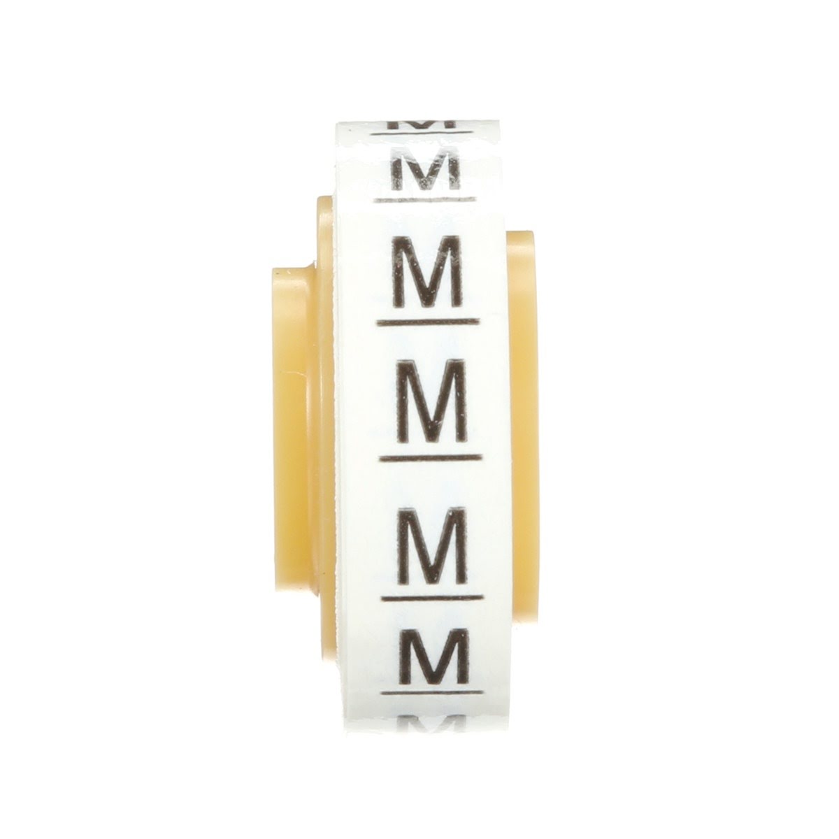 3M SDR-M Wire Marker Tape Refill Roll, Letter M, White (7000031528) (50 Pack) - 5