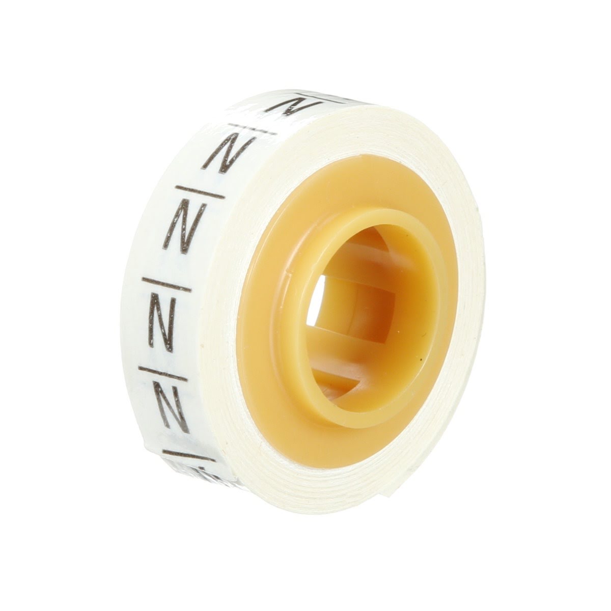 3M SDR-N Wire Marker Tape Refill Roll, Letter N, White, Acrylic Adhesive (7000031529) (10 Pack)