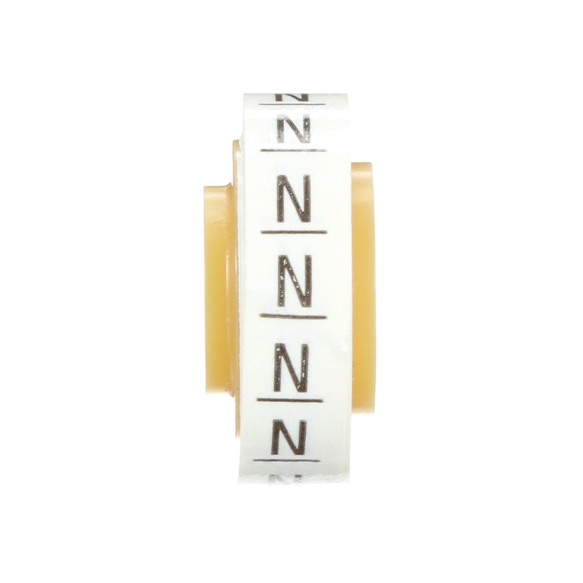 3M SDR-N Wire Marker Tape Refill Roll, Letter N, White, Acrylic Adhesive (7000031529) (10 Pack) - 5