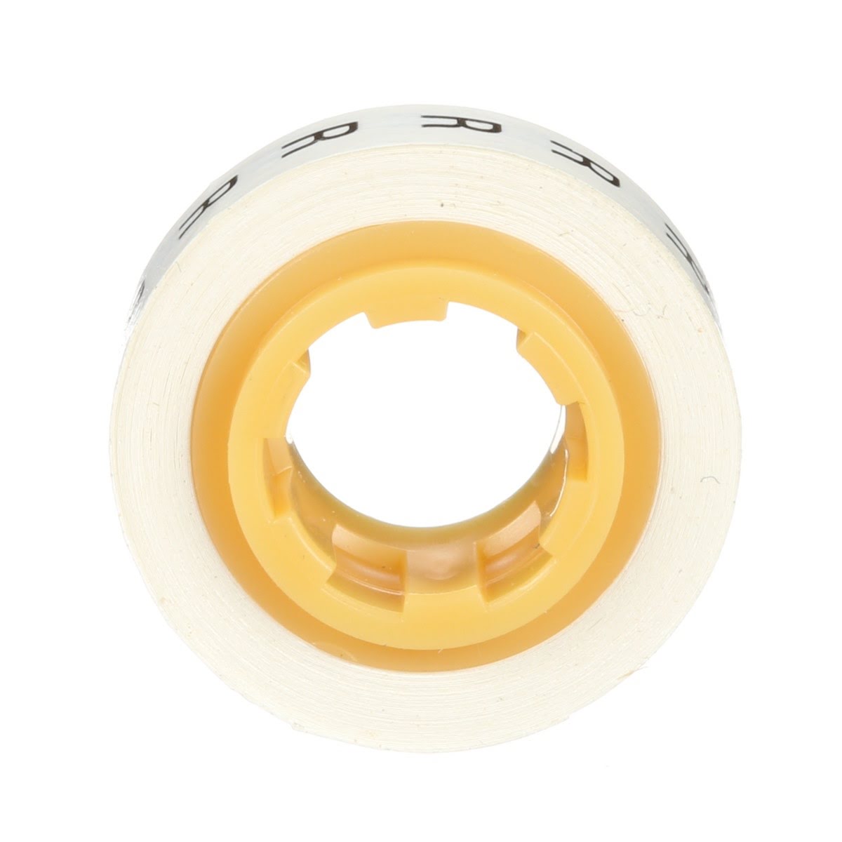 3M SDR-R Wire Marker Tape Refill Roll, White, Letter R (7000031533) (50 Pack) - 3