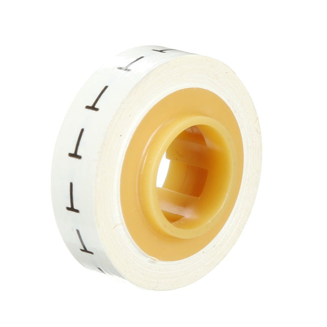 3M SDR-T Wire Marker Tape Refill Roll Legend T White (7000031535) (50 Pack)