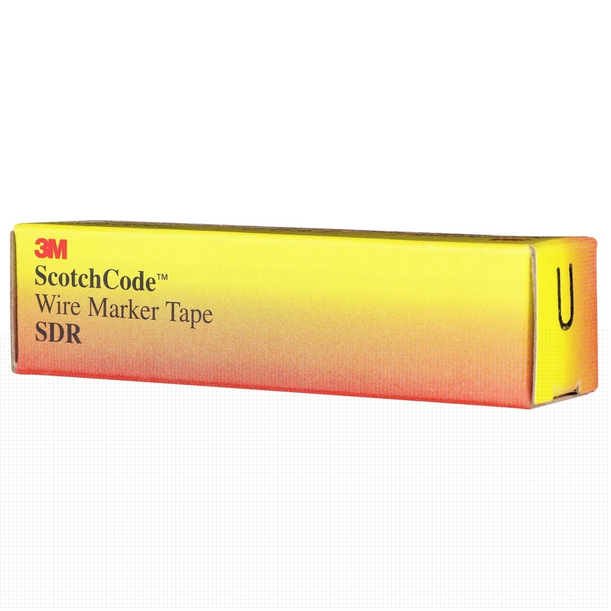 3M SDR-U Wire Marker Tape Refill Roll Letter U White (7000031536) (10 Pack) - 5