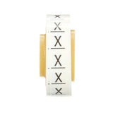 3M SDR-X Wire Marker Tape Refill Roll, Pre-printed X, White (7000031539) (50 Pack) - 2