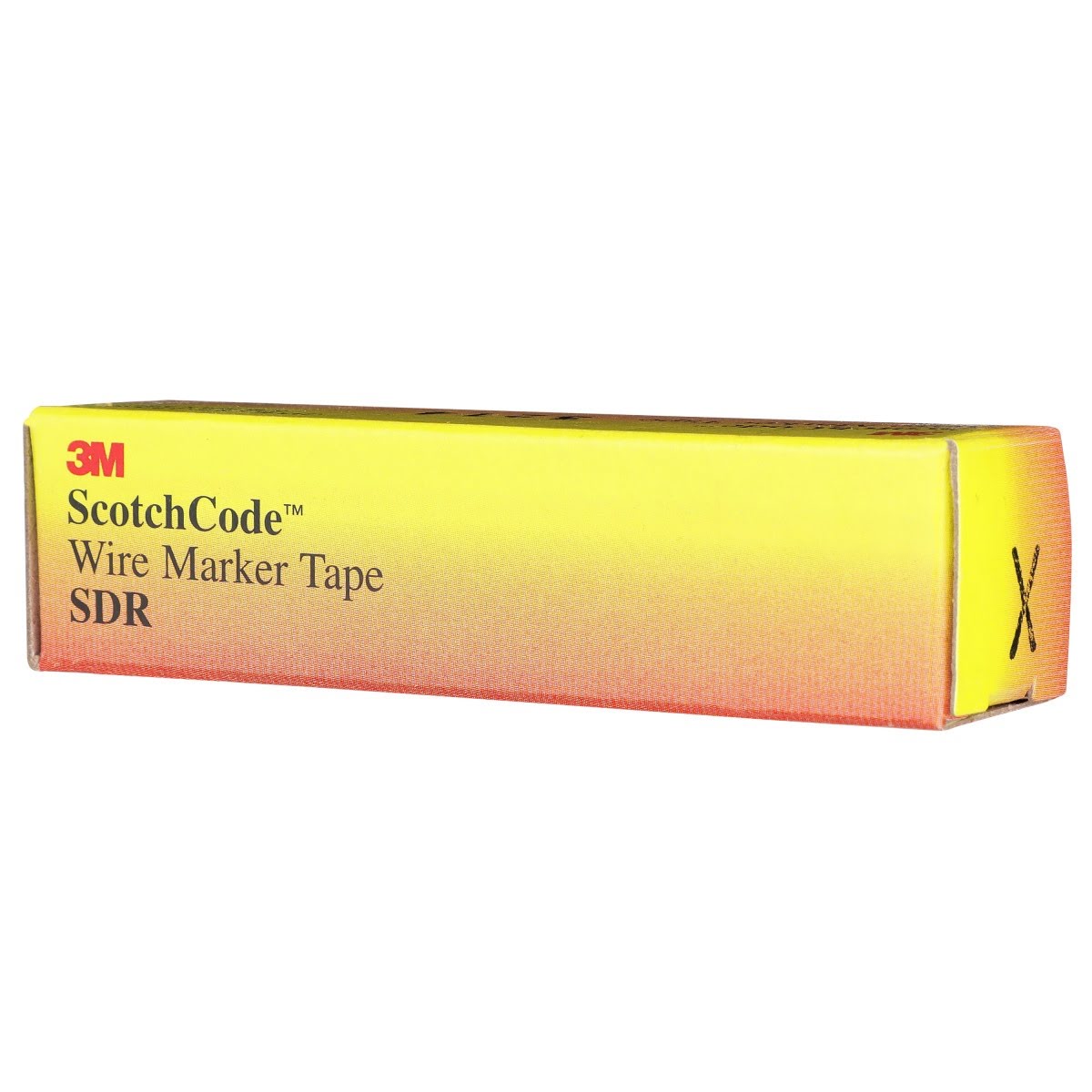 3M SDR-X Wire Marker Tape Refill Roll, Pre-printed X, White (7000031539) (50 Pack) - 6