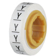 3M SDR-Y Wire Marker Tape Refill Roll, Pre-printed Y, White (7000031540) (50 Pack)