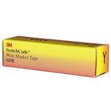 3M SDR-Y Wire Marker Tape Refill Roll, Pre-printed Y, White (7000031540) (50 Pack) - 4