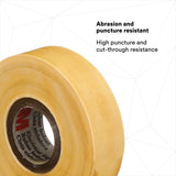 3M Scotch Varnished Cambric Tape 2510, Non-adhesive, Yellow, 3/4 in x 60 ft (2510-3/4X60FT) (7000031578) (20 Pack) - 2