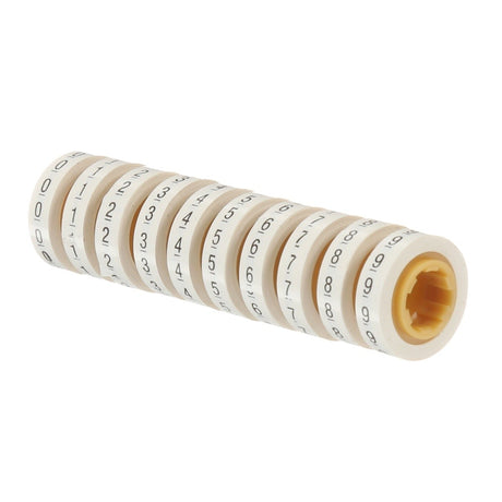 3M ScotchCode Wire Marker Tape Refill Roll, Numbers 0-9, White, 2.4 m x 5.46 mm (SDR-0-9) (7000031760) (10 Pack)