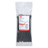 3M CT8BK50-C Cable Tie, Standard Nylon, Black, 8 in, 50 lb Tensile Strength (7000031853) (1000 Pack) - 4
