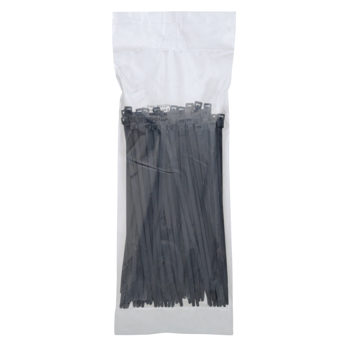 3M CT8BK50-C Cable Tie, Standard Nylon, Black, 8 in, 50 lb Tensile Strength (7000031853) (1000 Pack) - 5