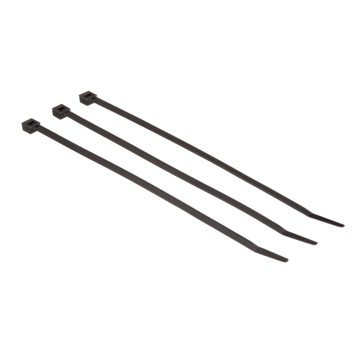 3M CT8BK50-M Standard Nylon Cable Tie, Black, 50 lbs, 3/16 in x 7-19/32 in (7000031854) (10000 Pack) - 2