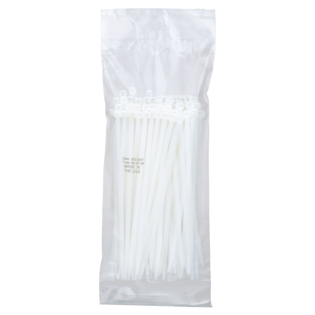 3M CT8NT50-C Standard Nylon Cable Tie Natural 8 in 50 lb Tensile (7000031855) (1000 Pack) - 4