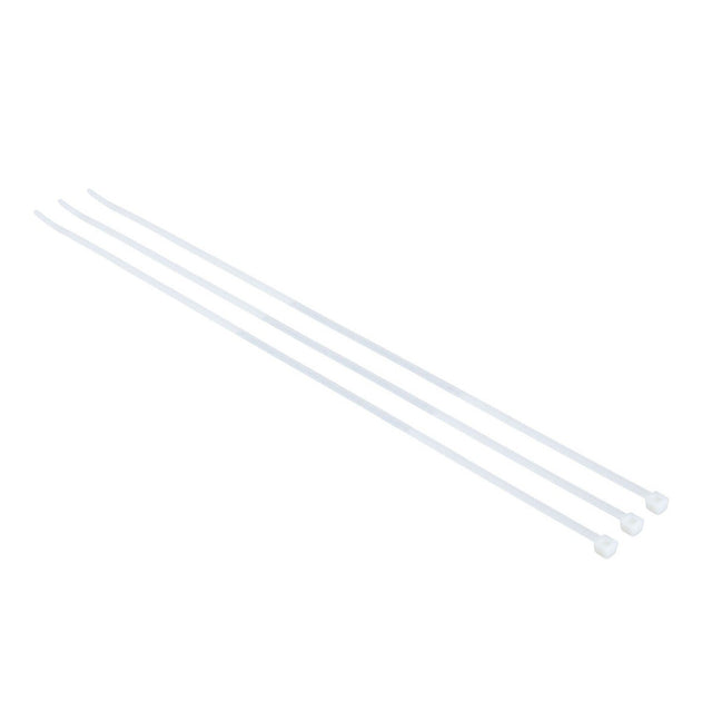 3M CT15NT50-C Standard Nylon Cable Tie, Natural, 15 in, 50 lb Tensile, Nylon 6/6 (7000031859) (500 Pack)