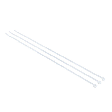 3M CT15NT50-C Standard Nylon Cable Tie, Natural, 15 in, 50 lb Tensile, Nylon 6/6 (7000031859) (500 Pack)