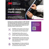 3M 09678 Soft Edge Foam Masking Tape, 1/2 in x 165 ft (7000034663) - 7