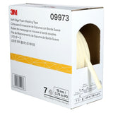 3M 09973 Soft Edge Foam Masking Tape, White, 3/4 in x 115 ft (19 mm x 35 m), 1 Roll Case (7000034664) - 2